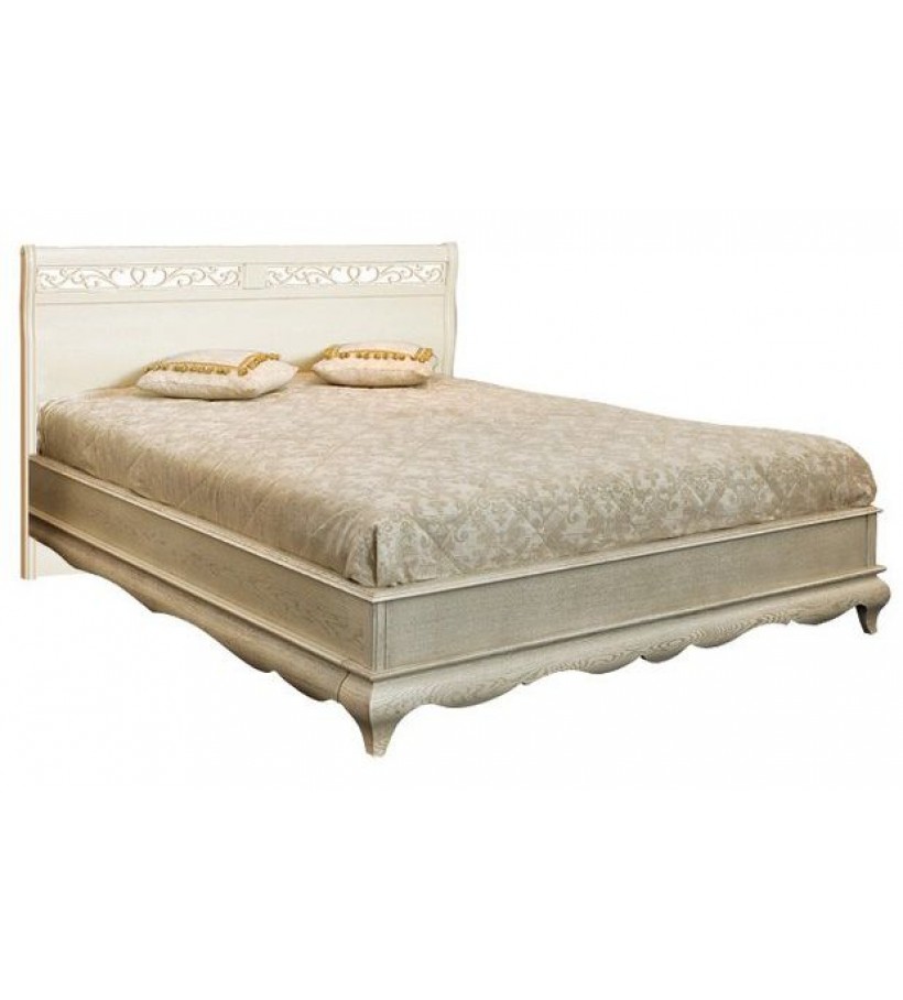 Кровать низкое изножье 160*200 Bianco Модеро
